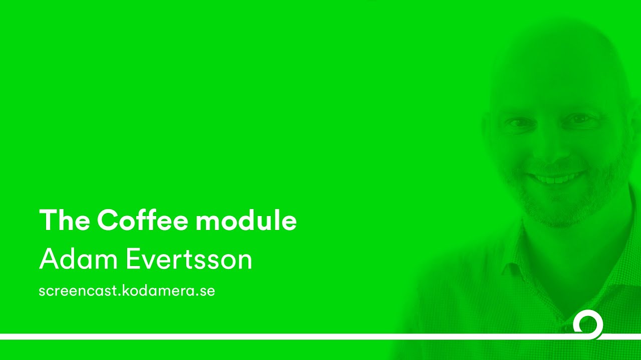 Drupal 8: The Coffee module