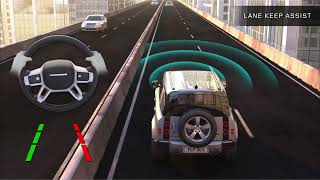 Land Rover How To Use Lane Keep Assist &Emergency Lane Keep Assist