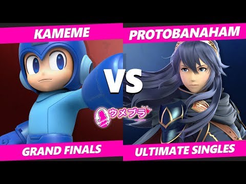 Umebura JM2019 SSBU - ProtoBanham (Lucina) Vs R2G | Kameme (Mega Man, Sheik, Wario) Grand Finals