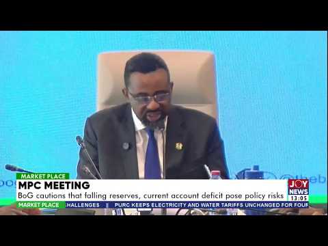 MPC Meeting: BoG cautions that falling reserves & current account deficit pose policy risks