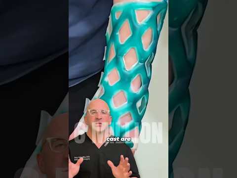 New Waterproof Cast Option For Broken Bones 🌊