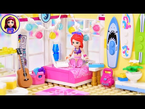 The ultimate beach babe bedroom - custom Lego build