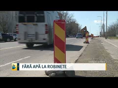 Fără apă la robinete