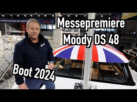 boot 2024: Weltpremiere Moody DS 48 - neue Deckssalonyacht