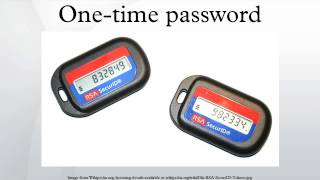 One-time password