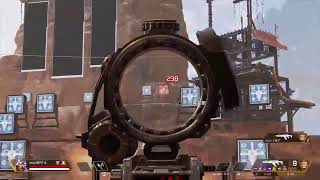 『Apex 』何時間もリコイルだけ練習している配信　R301の3
