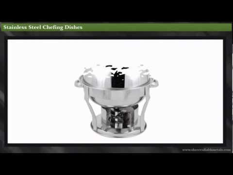 Stainless steel chafing dish