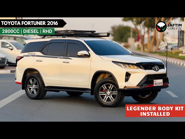 Toyota Fortuner EXR LEGENDER BODY KIT | 2016 | 2.8L DIESEL ENGINE | AUTOMATIC TRANSMISSION | RHD | 4 X 4 video