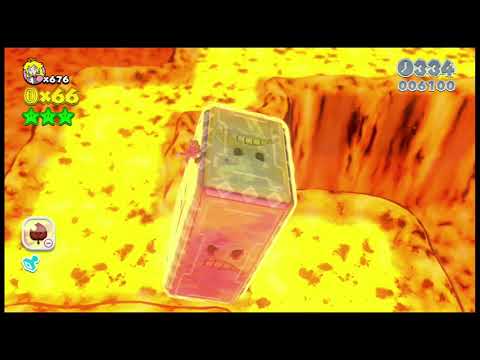 Super Mario 3D World 8-7 Speedrun - Time: 100