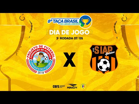 Taça Brasil Sub13 Masc. Especial | Craques do Futuro x Siap Golden | 3ª Rodada | Ao Vivo