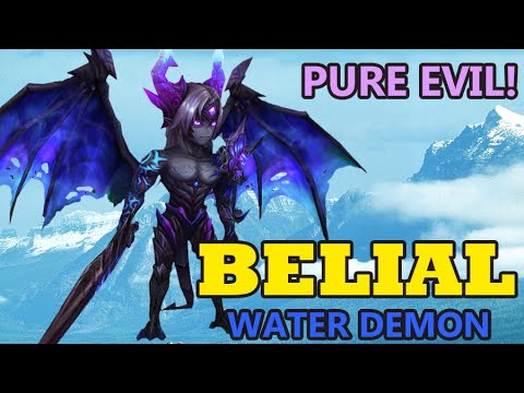 SUMMONERS WAR    Power of  BELIAL the Water with RUNE Guide