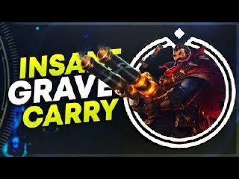 HOW TO CARRY WITH GRAVES | TARZANED 1VS9  |CHALLENGER RANK ONE | FULL GAME  |