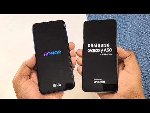 Honor 20i vs Samsung A50 SpeedTest & Camera Comparison