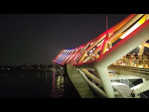 atal bridge ahmedabad, #atalbridge #ahemdabad #lake #nature #mobilevideography