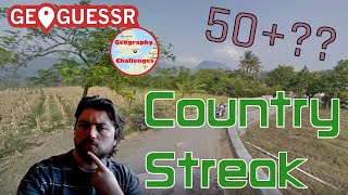 New PB!! Big Country Streak on Geoguessr