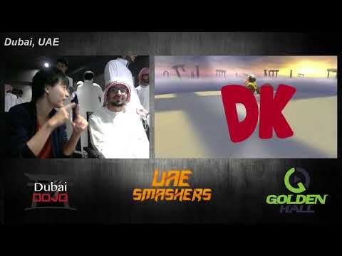 Dubai Dojo 2: Edge (Diddy Kong) vs AAA (C. Falcon, Ganondorf) - Pools