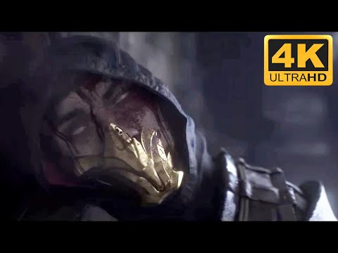 Scorpion vs Raiden Fight Scene (2023) Mortal Kombat 11 Cinematic