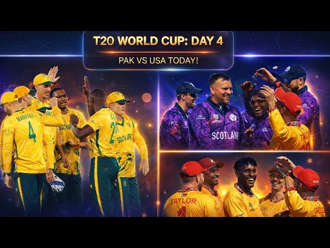 T20 WORLD CUP RECAP: Scotland 200+ Mastery! 🏴󠁧󠁢󠁳󠁣󠁴󠁿 | PAK vs USA Revenge? 🇵🇰 vs 🇺🇸