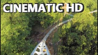 Powder Keg Roller Coaster Front POV - Silver Dollar City