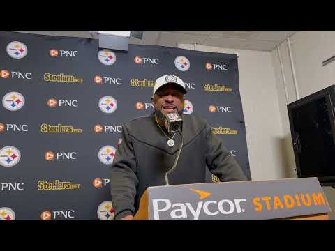 Mike Tomlin on Eddie Faulkner, Mike Sullivan coaching in win over Bengals