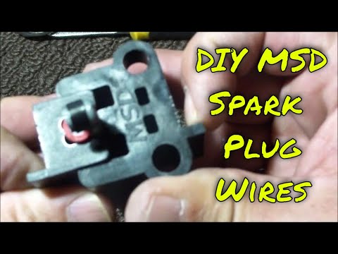 How to Crimp Your Own DIY Spark Plug Wires with MSD 8.5mm Wire Stripper - Crimper