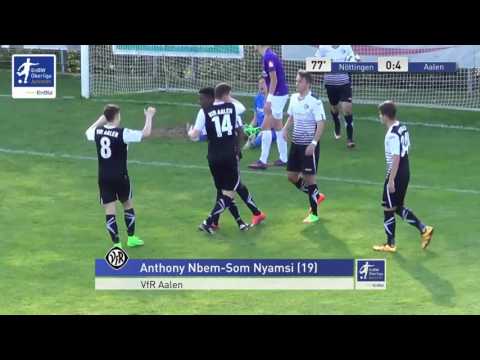 A-Junioren - FC Noettingen vs. VfR Aalen 0-4 - Anthony Mbem-Som Nyamsi
