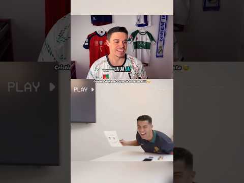 CRISTIANO RONALO dibuja a Pepe de manera REALISTA 😅#futbol #cristianoronaldo