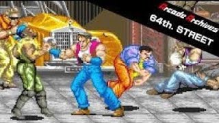 Arcade Archives 64th. STREET PlayStation 5 gameplay video