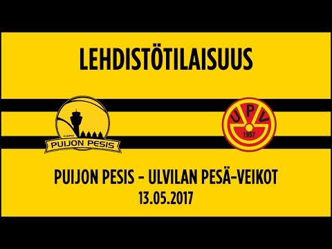 13.05.2017 Lehdistötilaisuus Puijon Pesis - Ulvilan Pesä-Veikot