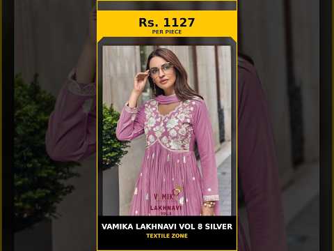 Vamika Lakhnavi Vol 8 Silver – product video thumbnail