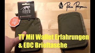 TT Mil Wallet Erfahrungen / Brieftasche als EDC