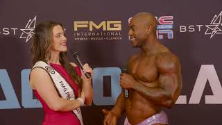 FMG International Worlds 2025 backstage interview with 230 Freshian Rucker