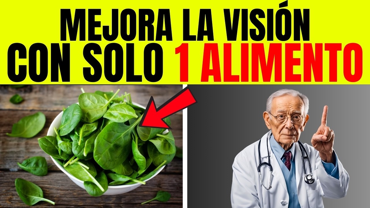 ¡RECUPERA TU VISTA! Tus OJOS VOLVERÁN A BRILLAR Con Estos 5 ALIMENTOS