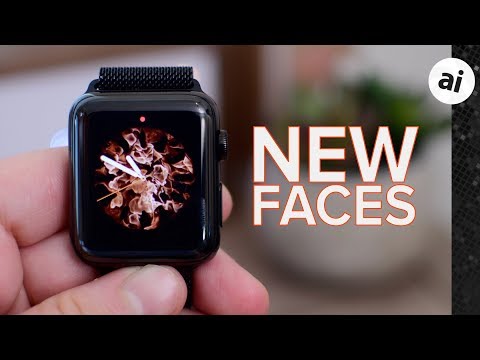 All The New Apple Watch Faces in watchOS 5!