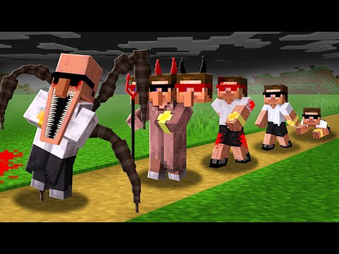 Minecraft But Every Second I Become Scary..