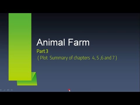 Animal Farm  (Part 3),Chapter 4,5,6 &7