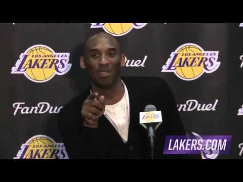 Dwyane Wade Interrupts Kobe's Postgame Interview | NBA Funny Moment 2016