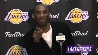 Download lagu Dwyane Wade Interrupts Kobe's Postgame Interview | NBA Funny Moment 2016 mp3