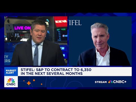 S&P 500 to contract to 6,350 in next several months: Stifel's Bannister