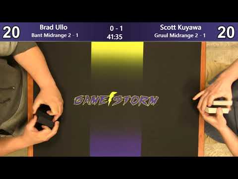 Brad Ullo (Bant Midrange) vs Scott Kuyawa (Gruul Midrange)  - Friday Night Standard 5/17/19