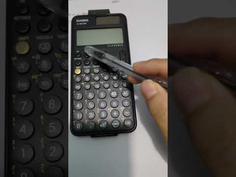 How to convert decimal to DMS( degrees minute seconds) in casio 991CW