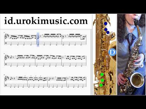 Cara Bermain Saksofon (Tenor) Luis Fonsi, Demi Lovato - Échame La Culpa Tutorial Tab Bagian 2 um