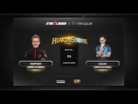 [EN] SuperJJ vs Zalae | SL i-League Hearthstone StarSeries Season 3 (25.05.2017)