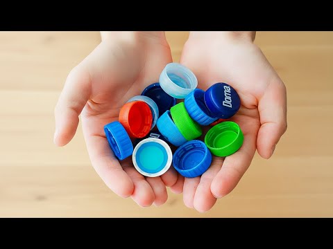 Stop Throwing Away Plastic Bottle Lids! You Can Make Something Useful | Inventor Daily