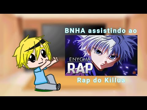 Boku no Hero reagindo ao Rap do Killua | Oc - Variação do Satoru Gojo | Gacha Club