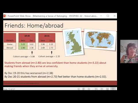 Maintaining a sense of belonging amidst all the disruption- Alison Voice,