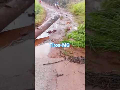 Córrego de Tiros surpreende produtor rural O produtor rural filmou na manhã de 28/02/2026