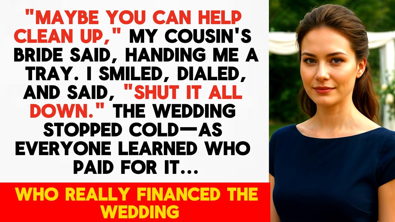 They Told Me to “Help in the Kitchen”—So I Shut Down the Entire Wedding Mid-Ceremony