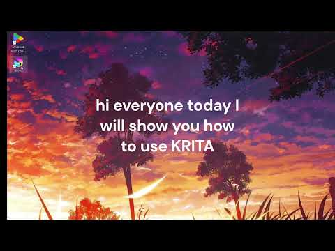How to Use KRITA - Digital Art Tutorial for Beginners