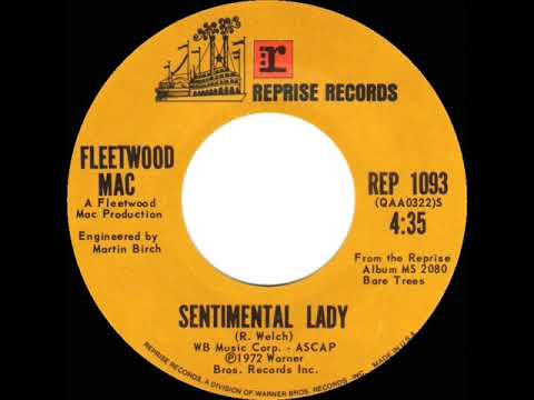 1st RECORDING OF: Sentimental Lady - Fleetwood Mac (1972)